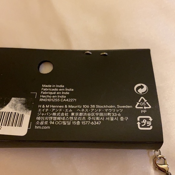 NWT H&M Elephant Silver Plated Long Necklace - Picture 5 of 6